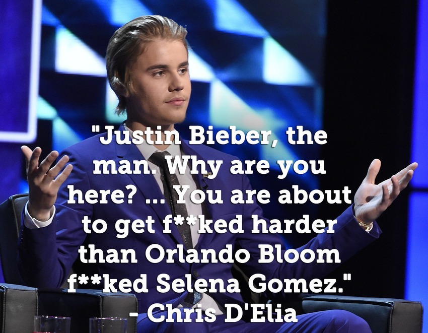 Oh snap, Justin bieber roast was ruthless - meme