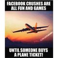 A last minute plane ticket is a risky Valentines Day gift.