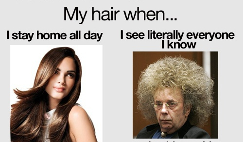 Why hair ;-; - meme
