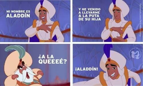 Aladdin pillin - meme