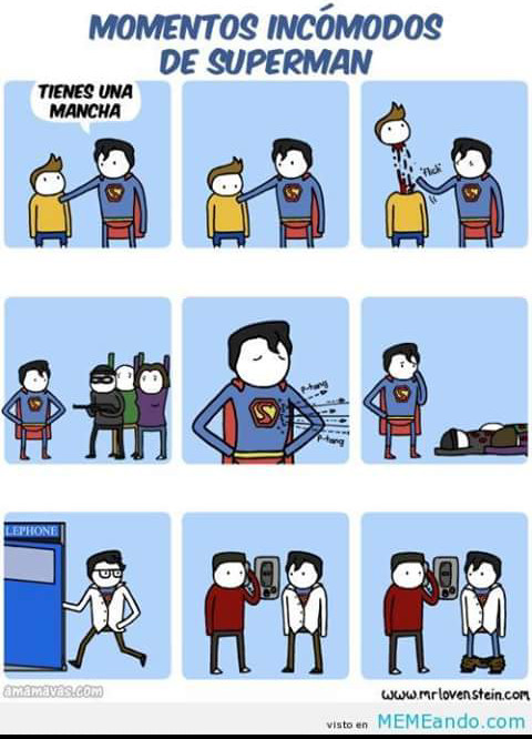 Pobre Superman XD - meme