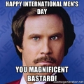 Be The Bro. Happy international Mens day.