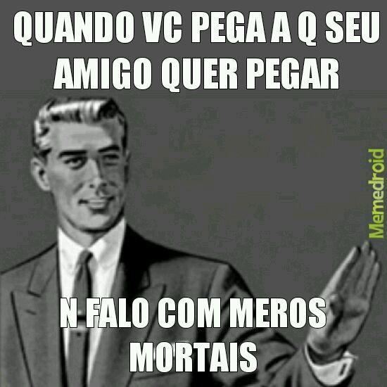 Sigo de volta - meme