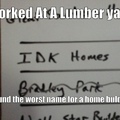 never work at 84 Lumber.