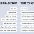 Breakups are hard people