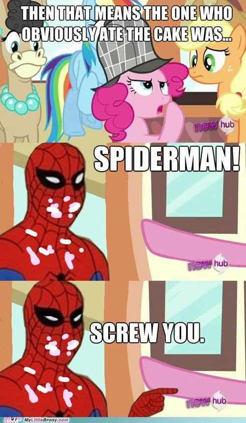 Fucking spiderman - meme