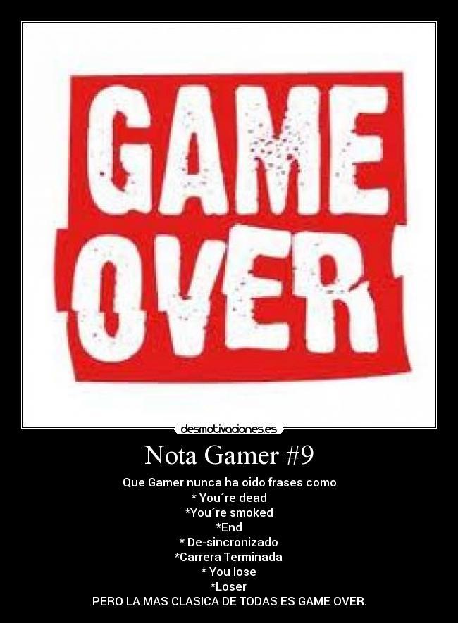 Game over. - meme