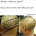 5th comment will become this barber