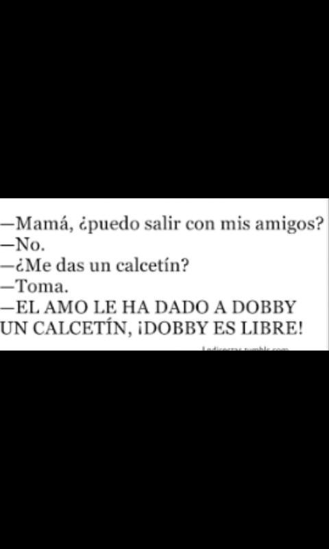 Jajajajaja Dobby♥ - meme