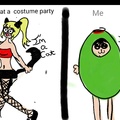 Does anyone get the olive costume reference?