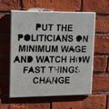 How to change country's politicians !
