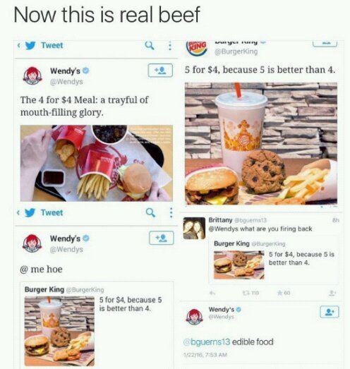 Burger king > wendys - meme