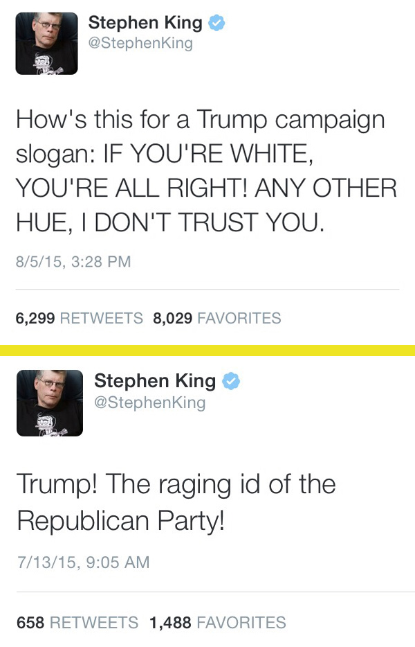 The whole load of awesome that is Stephen king - meme