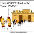 Horse, not whores you idiot!