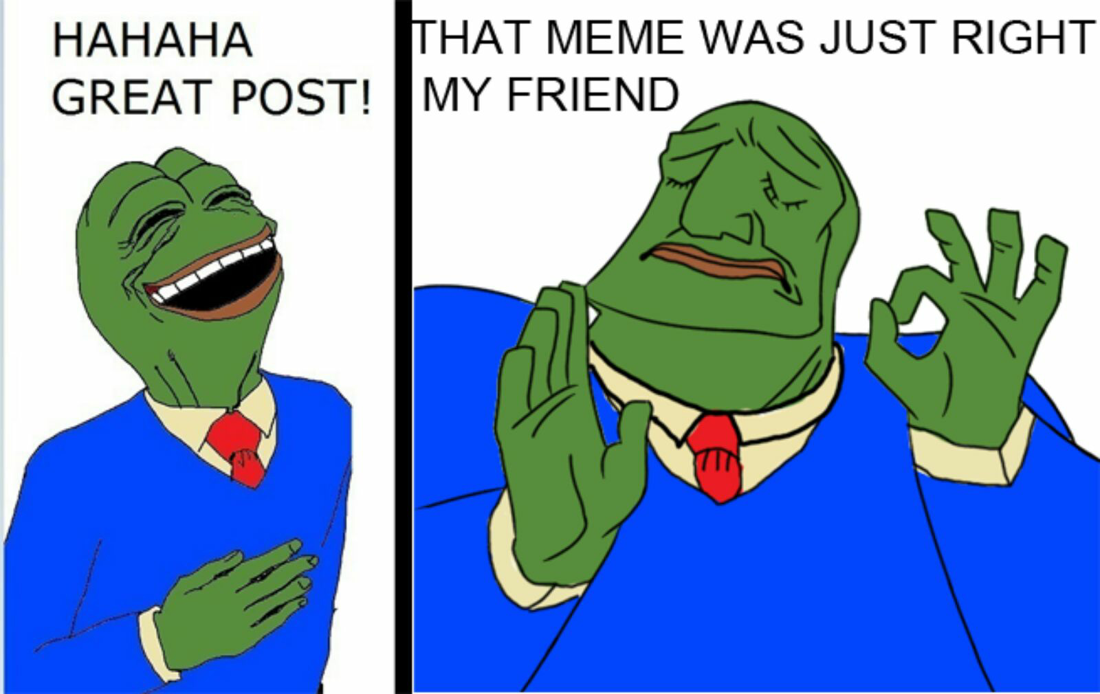 When the meme is just right.