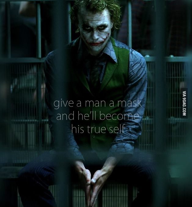 The Jokers true words - meme