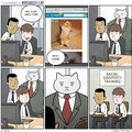 The adventures of the bussiness cat