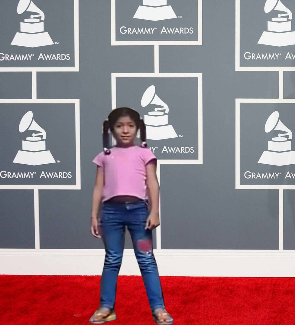Geovana ganha o Grammy - meme