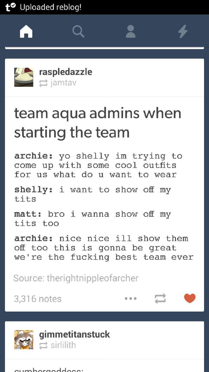 Team Aqua - meme