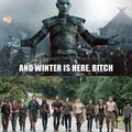 I think Rick has something to say about white walkers
