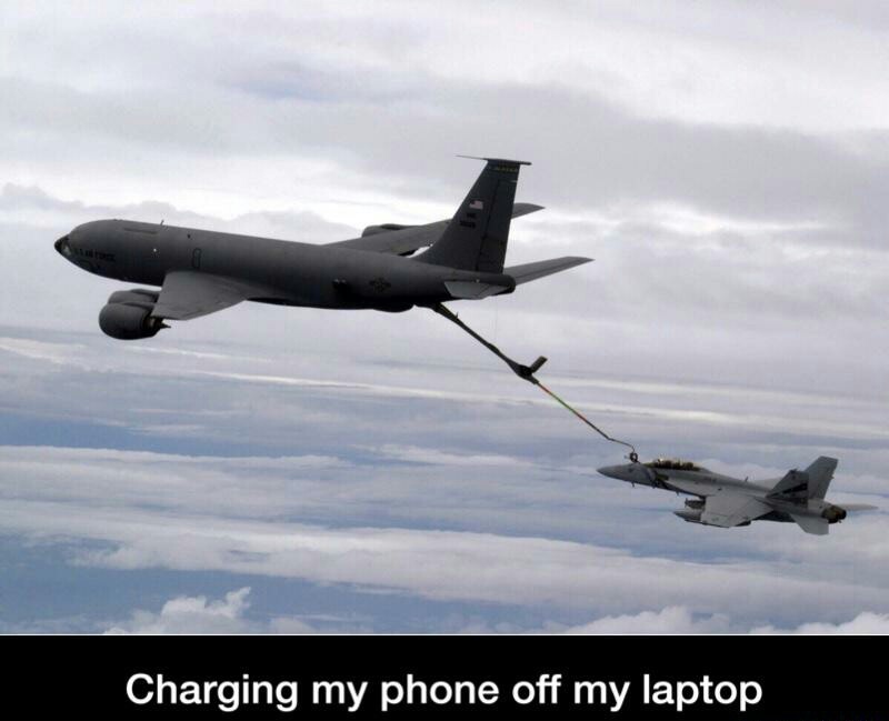 Quand je charge mon téléphone portable je l'ai vois comme ça