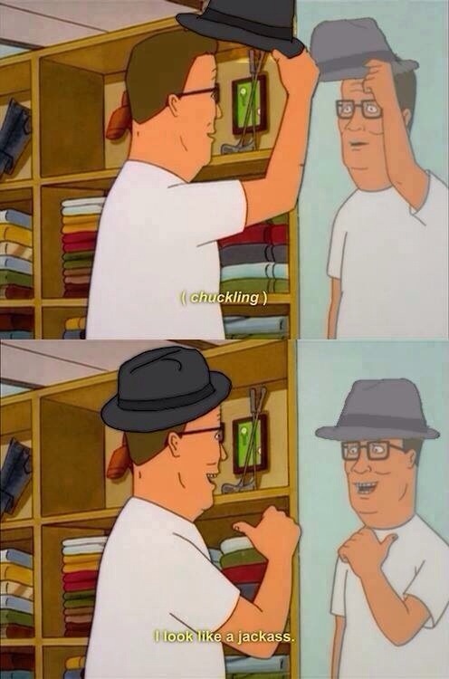 Hank's telling it like it is. - meme
