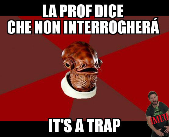 Diffidate giovani padawan - meme