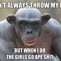 monkeys vs white girls... monkey takes white girls coffee... the girl goes crazy and knocks the monkey out!