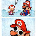 Mario is high