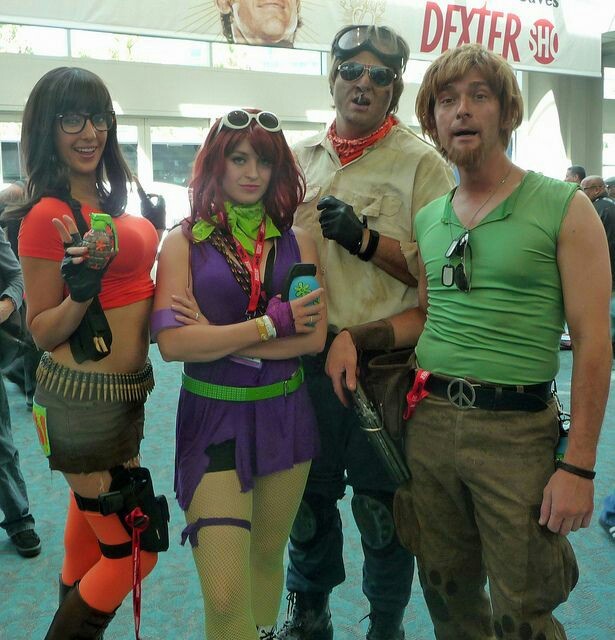 Post-apocalyptic Scooby gang - meme