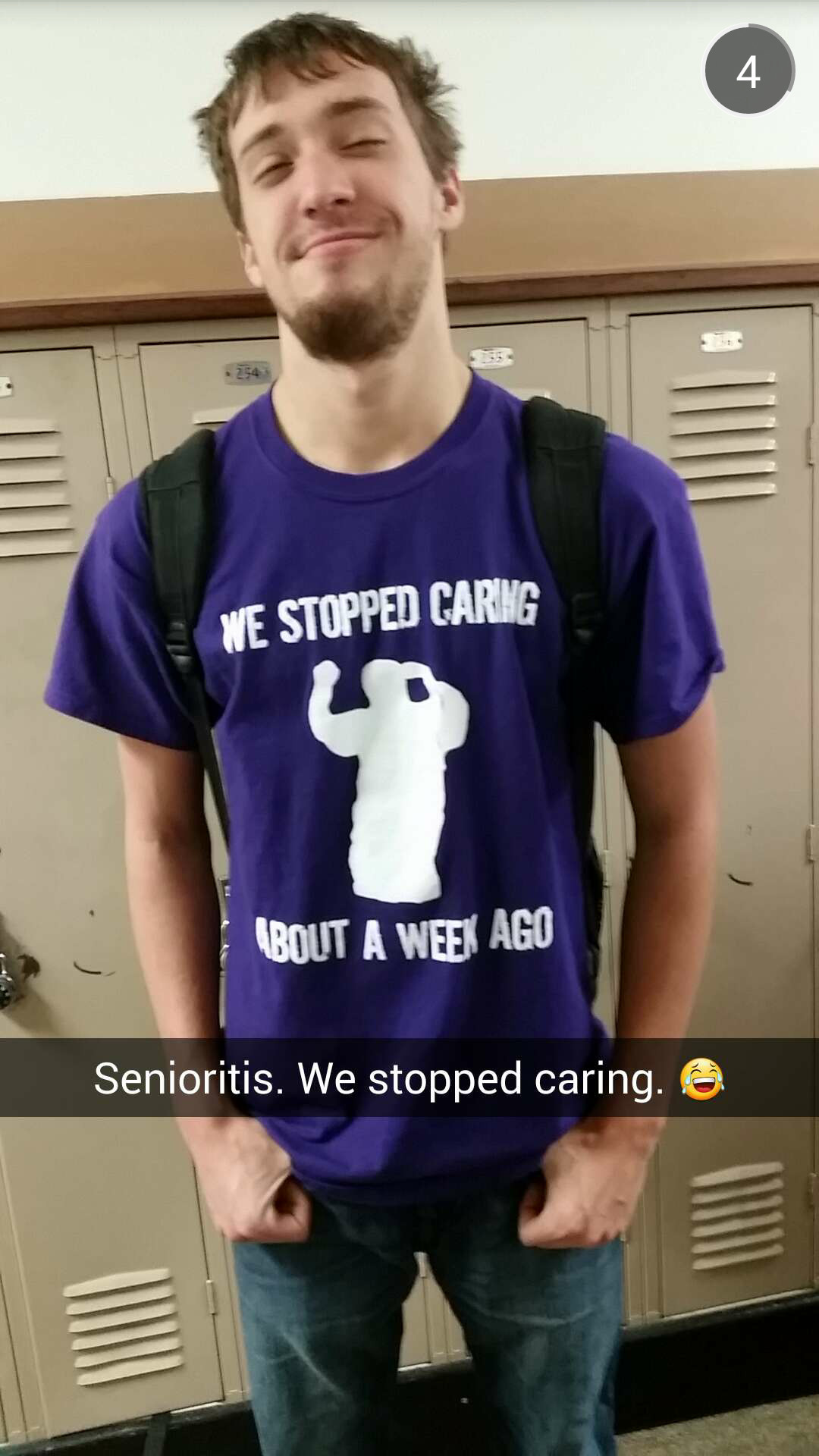 Our senior class shirts - meme