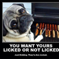Licked or not licked??