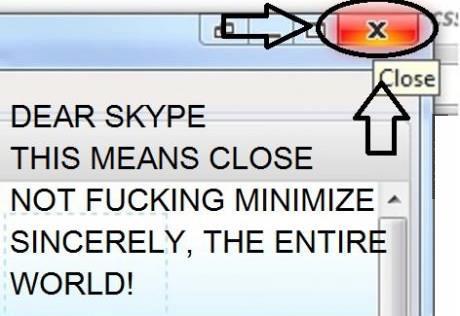 Skype is really annoying - meme