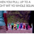 Square up lil niggas