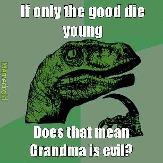 Evil Grandma - meme