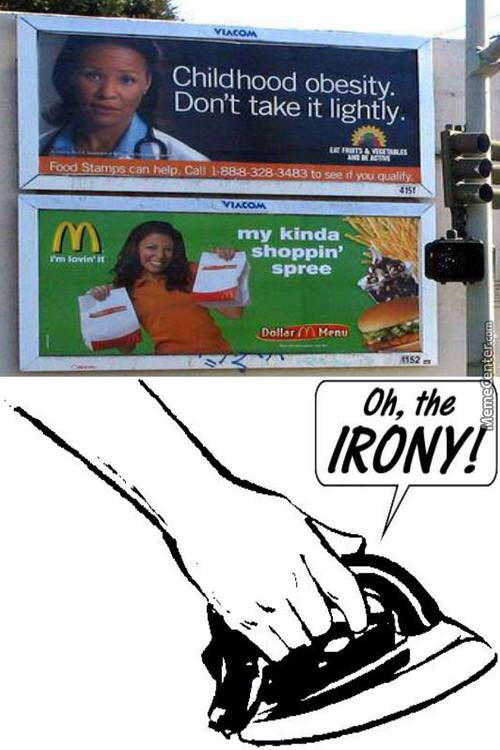 Irony ! - meme