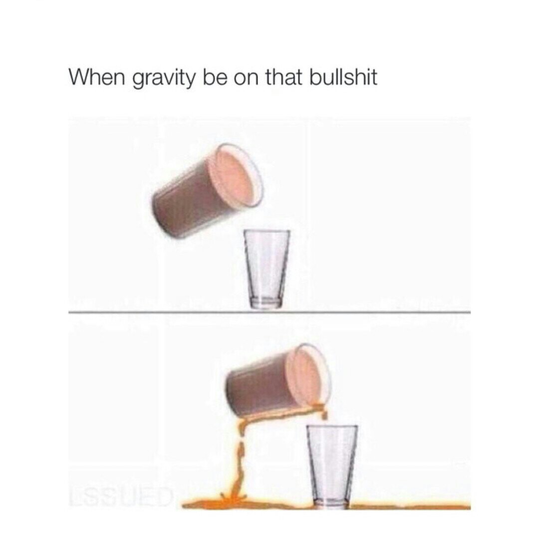 Gravity - meme