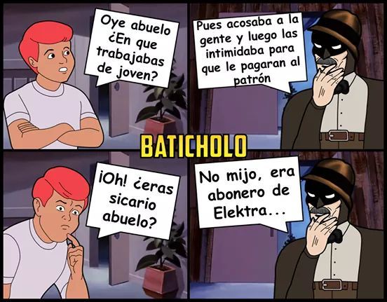 Jajaja ese Baticholo - meme