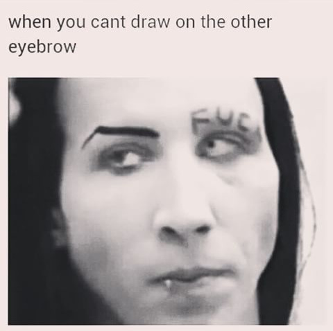Eyebrows on fleek - meme