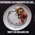 expensive restaurants be like