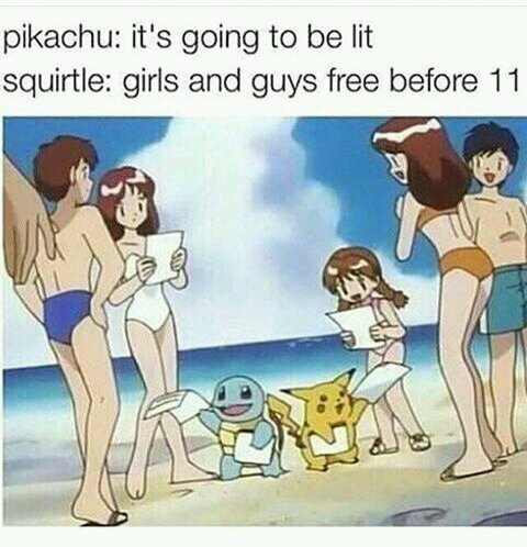Pokemon party - meme