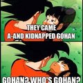 Goku dont give a shit