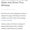 Florida Man strikes again...
