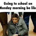 Going to school