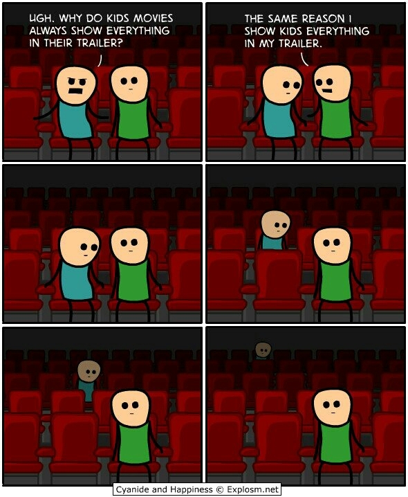last comment wins candy in a van... Ridiculous how Easy it is to POST cyanide and happiness stuff. - meme