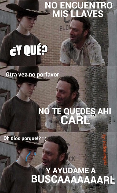 Pobre Carl - meme