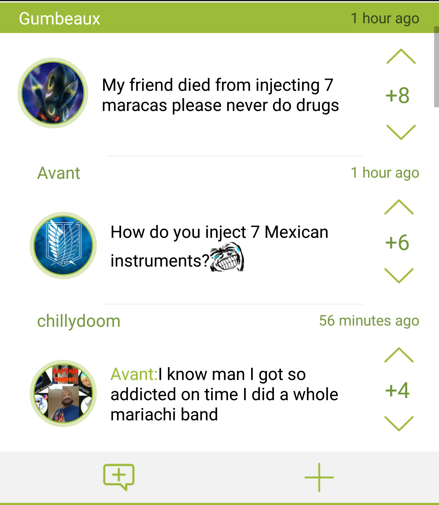 Seriously, how does one inject maracas? - meme