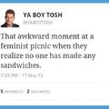 Tosh is horrible but this was great