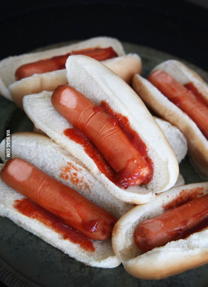 Hot dog halloween - meme