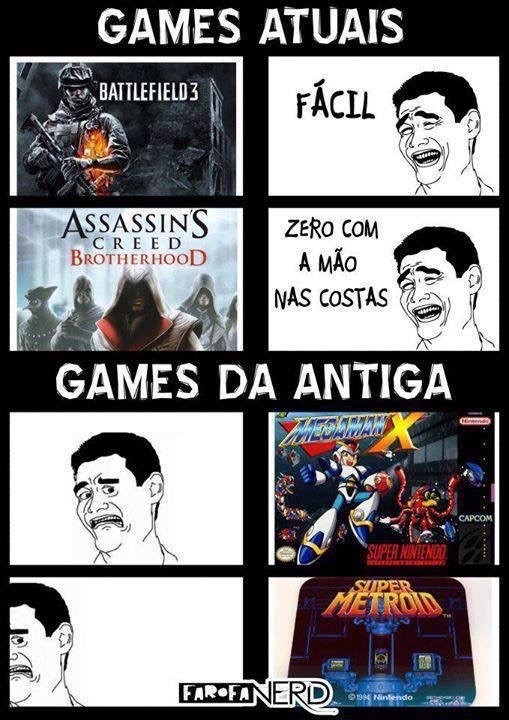 Esses memes de antigamente jogos eram completos e melhores não condiz com  jogos do passado (leiam abaixo) : r/jogatina